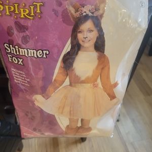 Girls Shimmer Fox Costume
